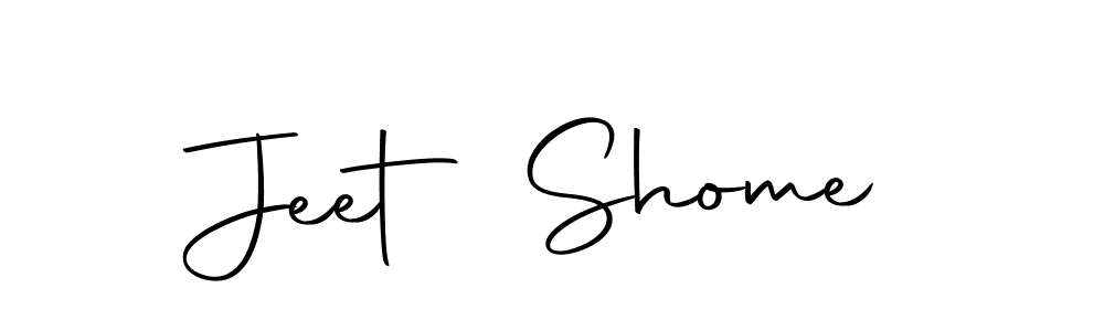 Here are the top 10 professional signature styles for the name Jeet Shome. These are the best autograph styles you can use for your name. Jeet Shome signature style 10 images and pictures png