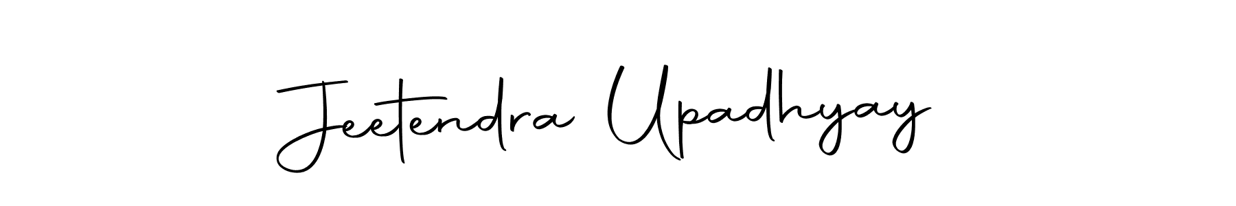 Make a beautiful signature design for name Jeetendra Upadhyay. With this signature (Autography-DOLnW) style, you can create a handwritten signature for free. Jeetendra Upadhyay signature style 10 images and pictures png