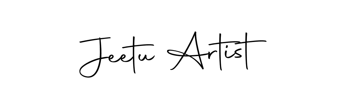 Make a beautiful signature design for name Jeetu Artist. Use this online signature maker to create a handwritten signature for free. Jeetu Artist signature style 10 images and pictures png