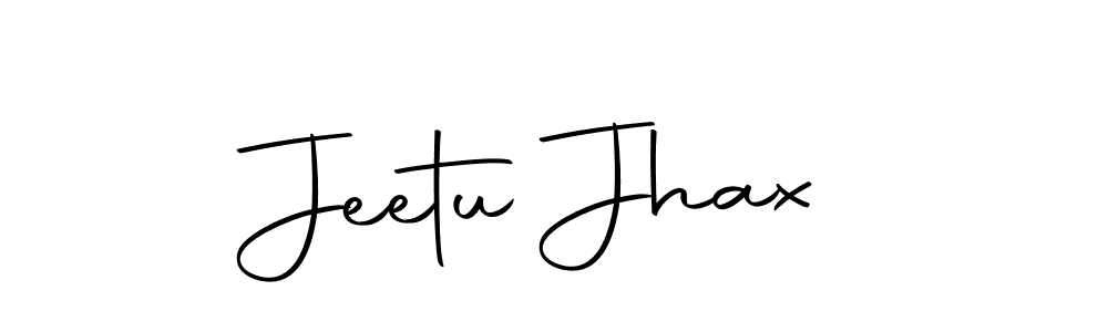 Use a signature maker to create a handwritten signature online. With this signature software, you can design (Autography-DOLnW) your own signature for name Jeetu Jhax. Jeetu Jhax signature style 10 images and pictures png