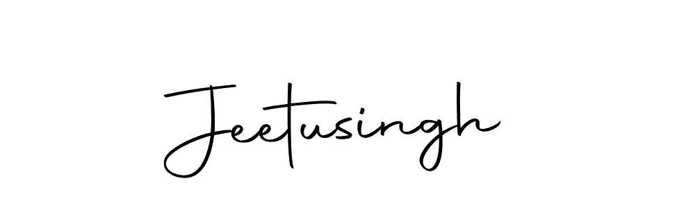 How to make Jeetusingh name signature. Use Autography-DOLnW style for creating short signs online. This is the latest handwritten sign. Jeetusingh signature style 10 images and pictures png
