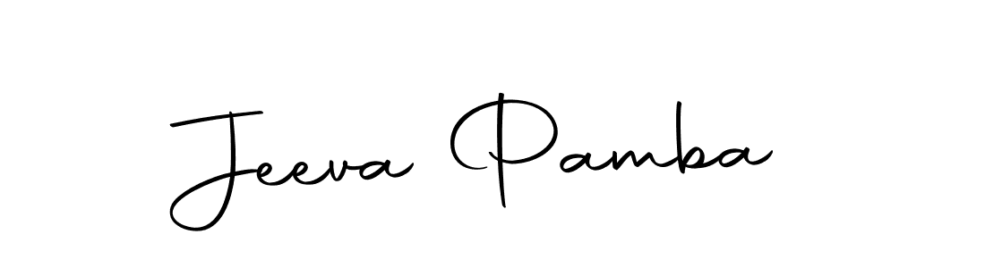 Use a signature maker to create a handwritten signature online. With this signature software, you can design (Autography-DOLnW) your own signature for name Jeeva Pamba. Jeeva Pamba signature style 10 images and pictures png