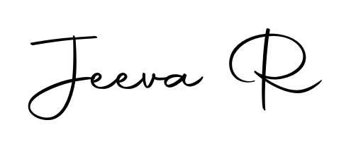 An effortless, minimalist signature concept for Jeeva R using Autography-DOLnW design. Clean lines that look great on any document. Jeeva R signature style 10 images and pictures png