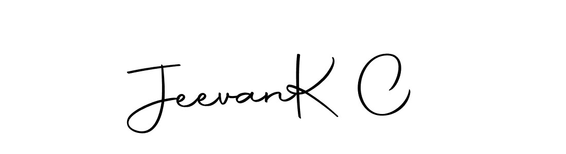 This is the best signature style for the Jeevan  K C name. Also you like these signature font (Autography-DOLnW). Mix name signature. Jeevan  K C signature style 10 images and pictures png