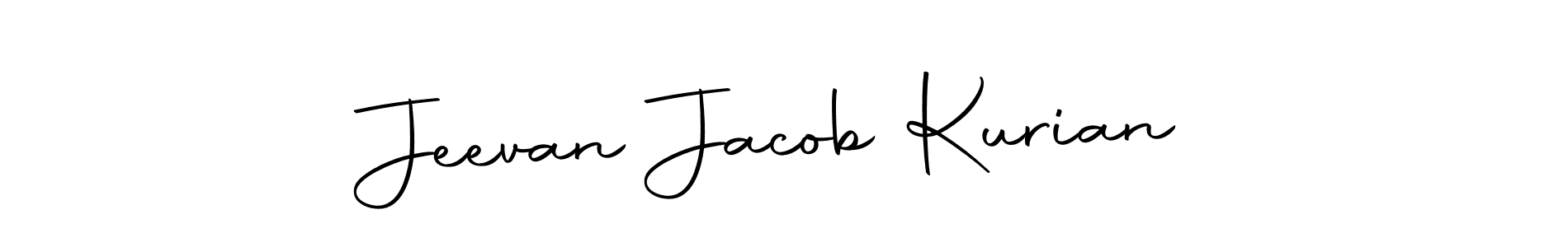 Also we have Jeevan Jacob Kurian name is the best signature style. Create professional handwritten signature collection using Autography-DOLnW autograph style. Jeevan Jacob Kurian signature style 10 images and pictures png