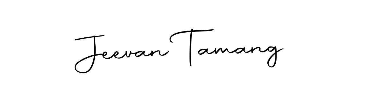 Create a beautiful signature design for name Jeevan Tamang. With this signature (Autography-DOLnW) fonts, you can make a handwritten signature for free. Jeevan Tamang signature style 10 images and pictures png