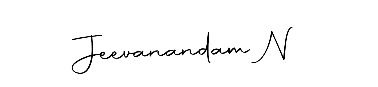 It looks lik you need a new signature style for name Jeevanandam N. Design unique handwritten (Autography-DOLnW) signature with our free signature maker in just a few clicks. Jeevanandam N signature style 10 images and pictures png