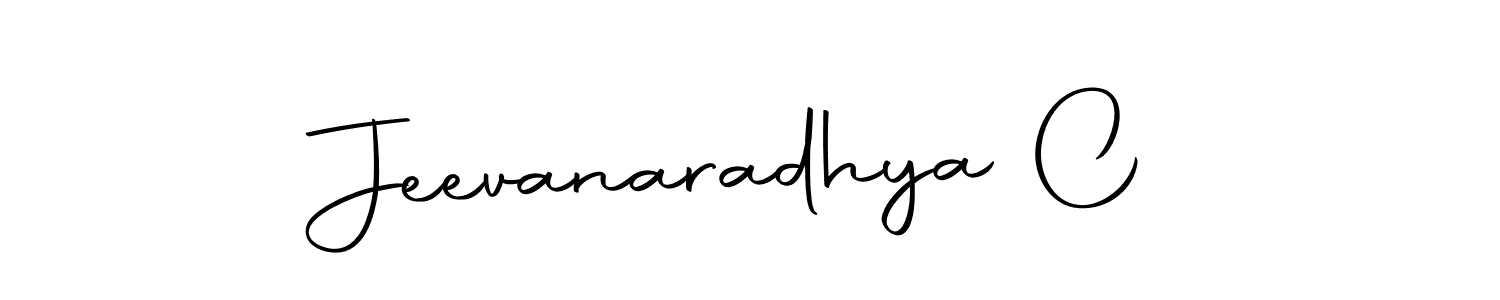 Make a beautiful signature design for name Jeevanaradhya C. With this signature (Autography-DOLnW) style, you can create a handwritten signature for free. Jeevanaradhya C signature style 10 images and pictures png