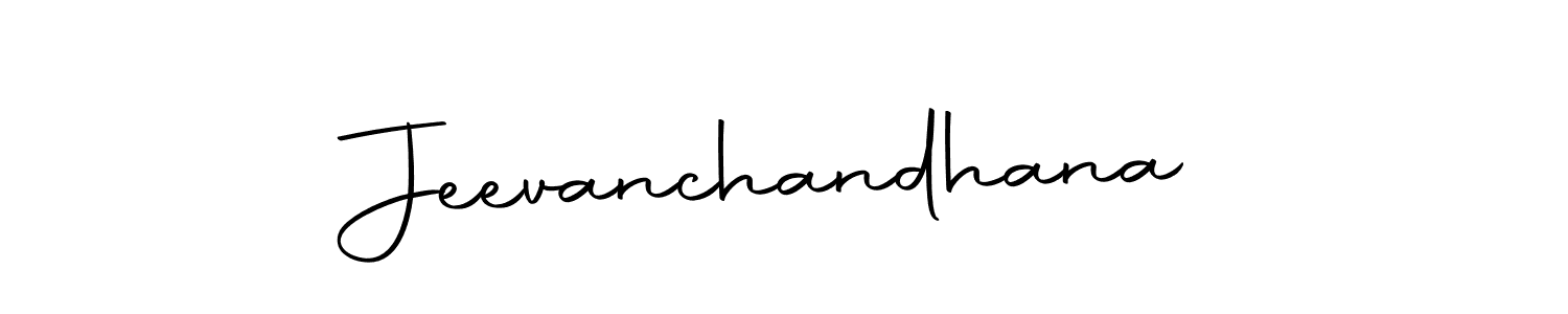 You should practise on your own different ways (Autography-DOLnW) to write your name (Jeevanchandhana) in signature. don't let someone else do it for you. Jeevanchandhana signature style 10 images and pictures png