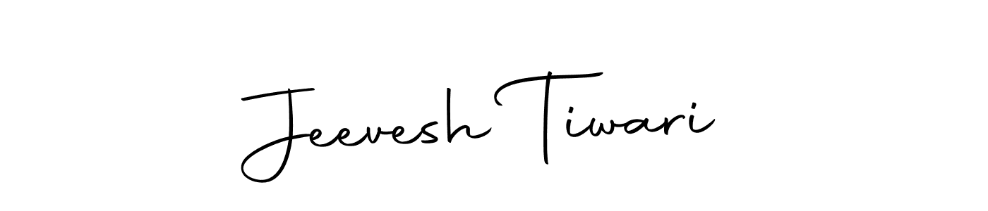 Design your own signature with our free online signature maker. With this signature software, you can create a handwritten (Autography-DOLnW) signature for name Jeevesh Tiwari. Jeevesh Tiwari signature style 10 images and pictures png