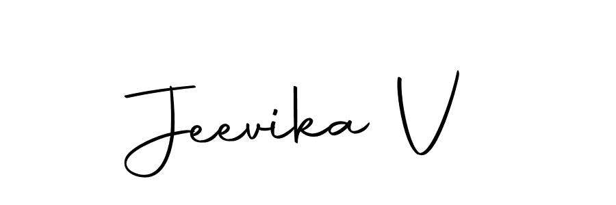 It looks lik you need a new signature style for name Jeevika V. Design unique handwritten (Autography-DOLnW) signature with our free signature maker in just a few clicks. Jeevika V signature style 10 images and pictures png