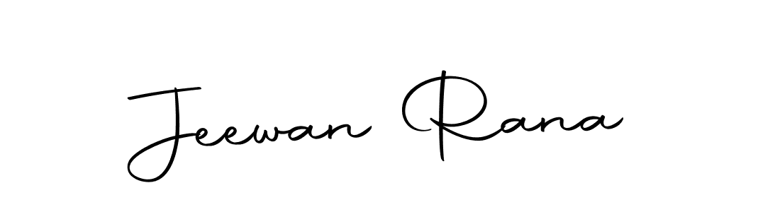Make a beautiful signature design for name Jeewan Rana. Use this online signature maker to create a handwritten signature for free. Jeewan Rana signature style 10 images and pictures png