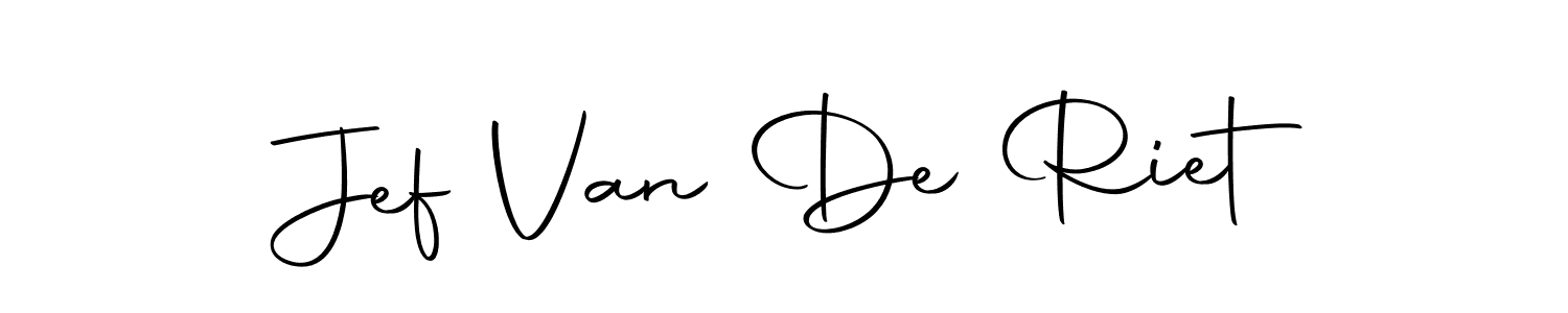 Make a short Jef Van De Riet signature style. Manage your documents anywhere anytime using Autography-DOLnW. Create and add eSignatures, submit forms, share and send files easily. Jef Van De Riet signature style 10 images and pictures png