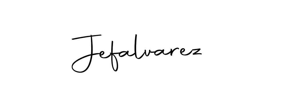 Jefalvarez stylish signature style. Best Handwritten Sign (Autography-DOLnW) for my name. Handwritten Signature Collection Ideas for my name Jefalvarez. Jefalvarez signature style 10 images and pictures png