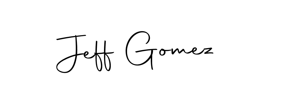 Here are the top 10 professional signature styles for the name Jeff Gomez. These are the best autograph styles you can use for your name. Jeff Gomez signature style 10 images and pictures png