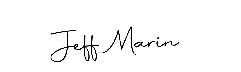 Design your own signature with our free online signature maker. With this signature software, you can create a handwritten (Autography-DOLnW) signature for name Jeff Marin. Jeff Marin signature style 10 images and pictures png