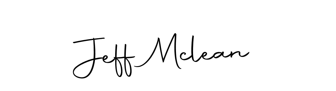 Also we have Jeff Mclean name is the best signature style. Create professional handwritten signature collection using Autography-DOLnW autograph style. Jeff Mclean signature style 10 images and pictures png