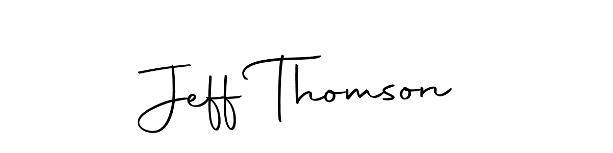 Similarly Autography-DOLnW is the best handwritten signature design. Signature creator online .You can use it as an online autograph creator for name Jeff Thomson. Jeff Thomson signature style 10 images and pictures png