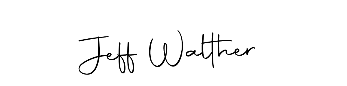 The best way (Autography-DOLnW) to make a short signature is to pick only two or three words in your name. The name Jeff Walther include a total of six letters. For converting this name. Jeff Walther signature style 10 images and pictures png