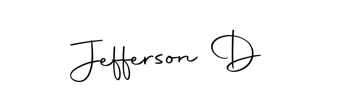 Similarly Autography-DOLnW is the best handwritten signature design. Signature creator online .You can use it as an online autograph creator for name Jefferson D. Jefferson D signature style 10 images and pictures png