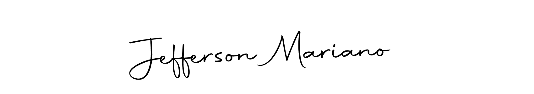 The best way (Autography-DOLnW) to make a short signature is to pick only two or three words in your name. The name Jefferson Mariano include a total of six letters. For converting this name. Jefferson Mariano signature style 10 images and pictures png