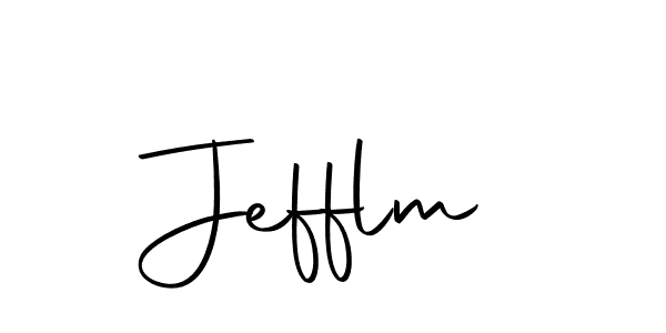 How to make Jefflm name signature. Use Autography-DOLnW style for creating short signs online. This is the latest handwritten sign. Jefflm signature style 10 images and pictures png