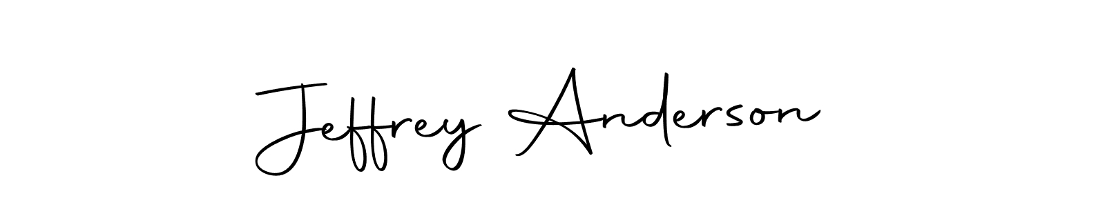 Make a beautiful signature design for name Jeffrey Anderson. With this signature (Autography-DOLnW) style, you can create a handwritten signature for free. Jeffrey Anderson signature style 10 images and pictures png