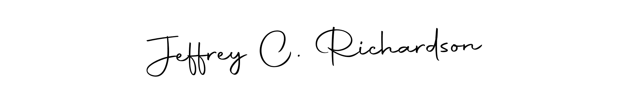 Autography-DOLnW is a professional signature style that is perfect for those who want to add a touch of class to their signature. It is also a great choice for those who want to make their signature more unique. Get Jeffrey C. Richardson name to fancy signature for free. Jeffrey C. Richardson signature style 10 images and pictures png