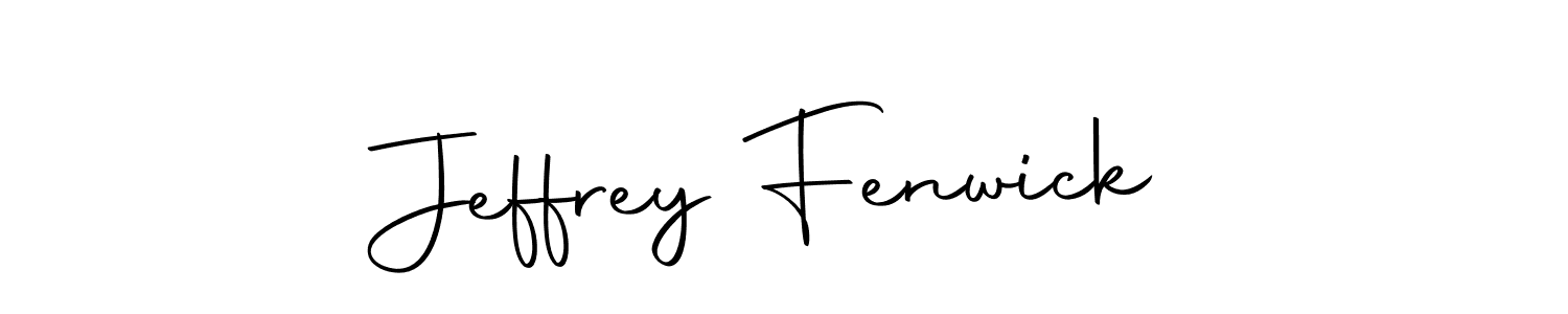 Make a beautiful signature design for name Jeffrey Fenwick. With this signature (Autography-DOLnW) style, you can create a handwritten signature for free. Jeffrey Fenwick signature style 10 images and pictures png