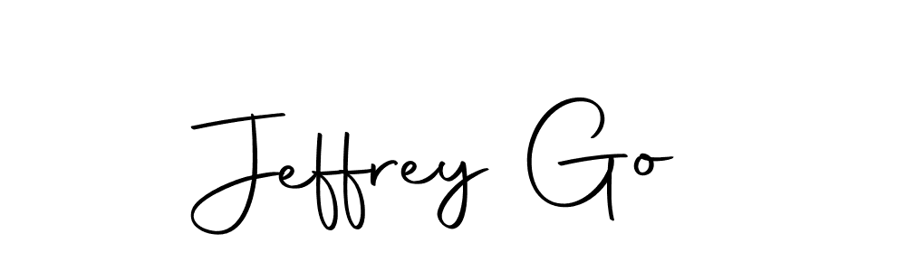 Also we have Jeffrey Go name is the best signature style. Create professional handwritten signature collection using Autography-DOLnW autograph style. Jeffrey Go signature style 10 images and pictures png