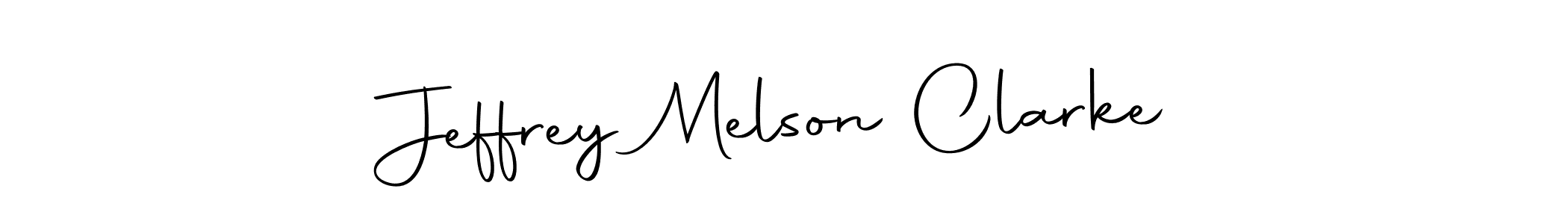 Jeffrey Melson Clarke stylish signature style. Best Handwritten Sign (Autography-DOLnW) for my name. Handwritten Signature Collection Ideas for my name Jeffrey Melson Clarke. Jeffrey Melson Clarke signature style 10 images and pictures png