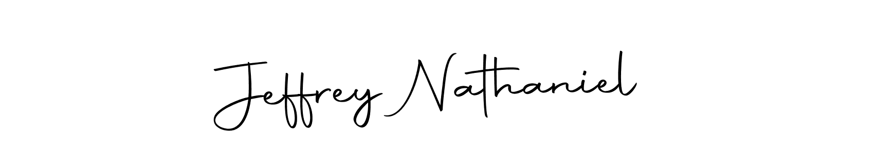 Autography-DOLnW is a professional signature style that is perfect for those who want to add a touch of class to their signature. It is also a great choice for those who want to make their signature more unique. Get Jeffrey Nathaniel name to fancy signature for free. Jeffrey Nathaniel signature style 10 images and pictures png