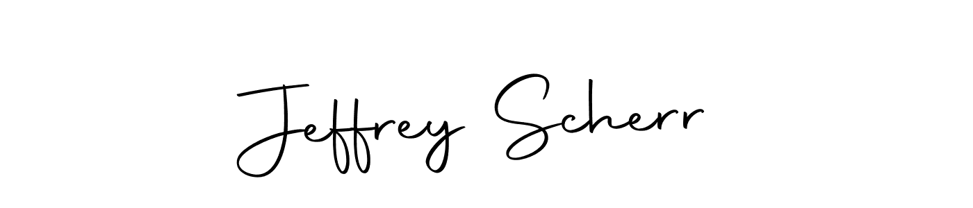 Also we have Jeffrey Scherr name is the best signature style. Create professional handwritten signature collection using Autography-DOLnW autograph style. Jeffrey Scherr signature style 10 images and pictures png