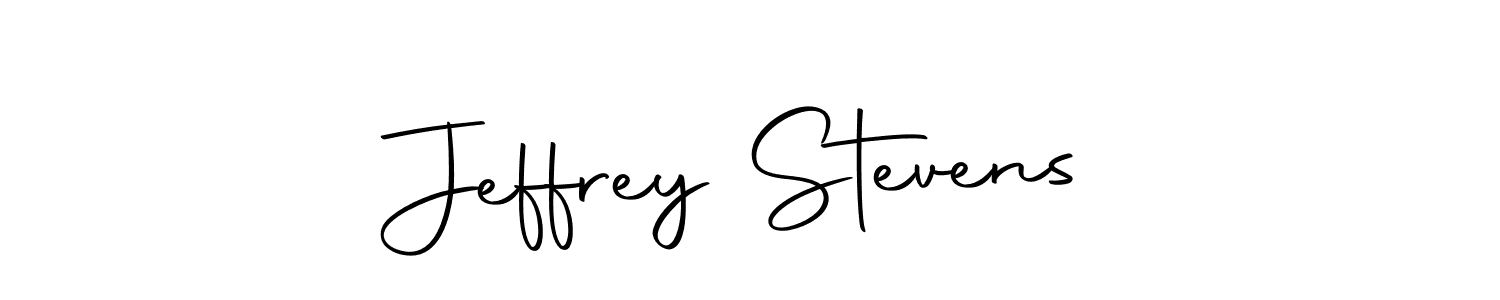 Make a beautiful signature design for name Jeffrey Stevens. With this signature (Autography-DOLnW) style, you can create a handwritten signature for free. Jeffrey Stevens signature style 10 images and pictures png