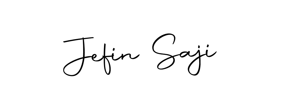 Also we have Jefin Saji name is the best signature style. Create professional handwritten signature collection using Autography-DOLnW autograph style. Jefin Saji signature style 10 images and pictures png