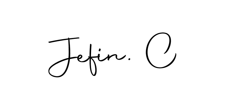 Make a short Jefin. C signature style. Manage your documents anywhere anytime using Autography-DOLnW. Create and add eSignatures, submit forms, share and send files easily. Jefin. C signature style 10 images and pictures png