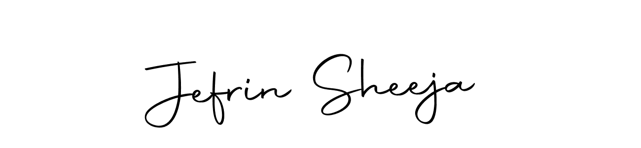 You can use this online signature creator to create a handwritten signature for the name Jefrin Sheeja. This is the best online autograph maker. Jefrin Sheeja signature style 10 images and pictures png