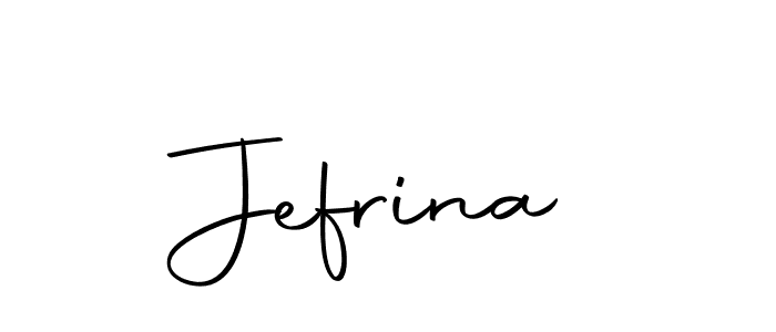 Similarly Autography-DOLnW is the best handwritten signature design. Signature creator online .You can use it as an online autograph creator for name Jefrina. Jefrina signature style 10 images and pictures png