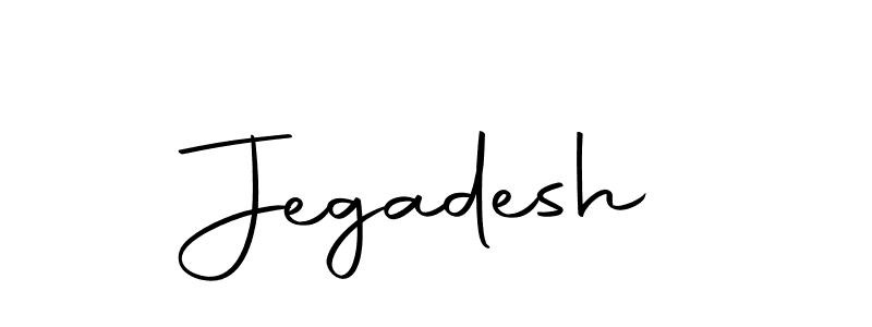 Design your own signature with our free online signature maker. With this signature software, you can create a handwritten (Autography-DOLnW) signature for name Jegadesh. Jegadesh signature style 10 images and pictures png