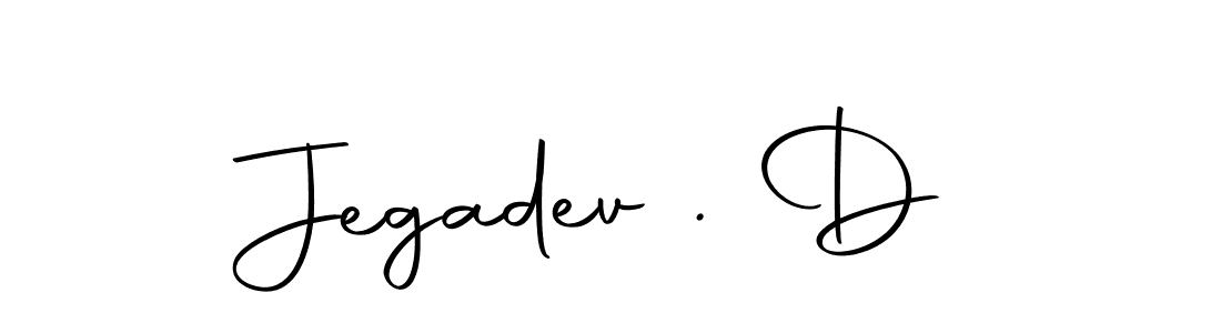 How to make Jegadev . D signature? Autography-DOLnW is a professional autograph style. Create handwritten signature for Jegadev . D name. Jegadev . D signature style 10 images and pictures png