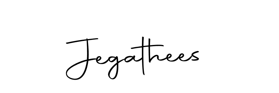 Design your own signature with our free online signature maker. With this signature software, you can create a handwritten (Autography-DOLnW) signature for name Jegathees. Jegathees signature style 10 images and pictures png