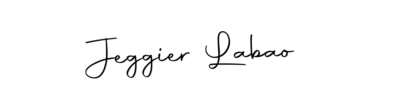 Make a beautiful signature design for name Jeggier Labao. With this signature (Autography-DOLnW) style, you can create a handwritten signature for free. Jeggier Labao signature style 10 images and pictures png