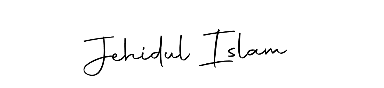 Design your own signature with our free online signature maker. With this signature software, you can create a handwritten (Autography-DOLnW) signature for name Jehidul Islam. Jehidul Islam signature style 10 images and pictures png