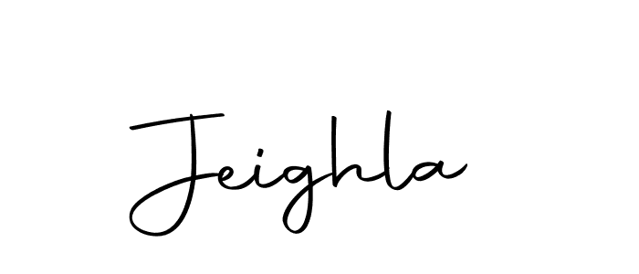 You should practise on your own different ways (Autography-DOLnW) to write your name (Jeighla) in signature. don't let someone else do it for you. Jeighla signature style 10 images and pictures png