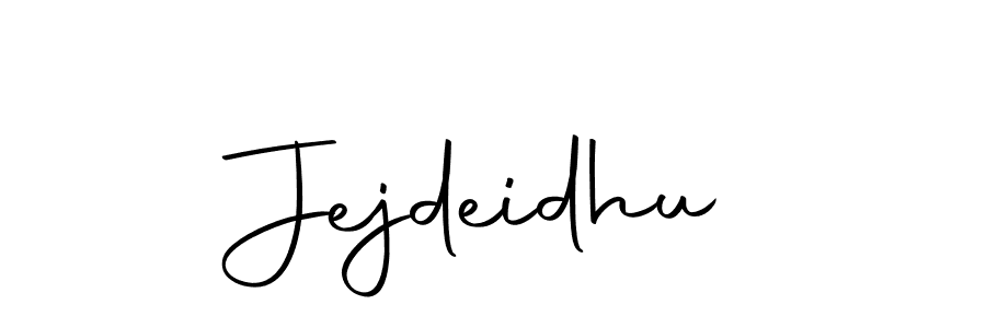 How to make Jejdeidhu name signature. Use Autography-DOLnW style for creating short signs online. This is the latest handwritten sign. Jejdeidhu signature style 10 images and pictures png