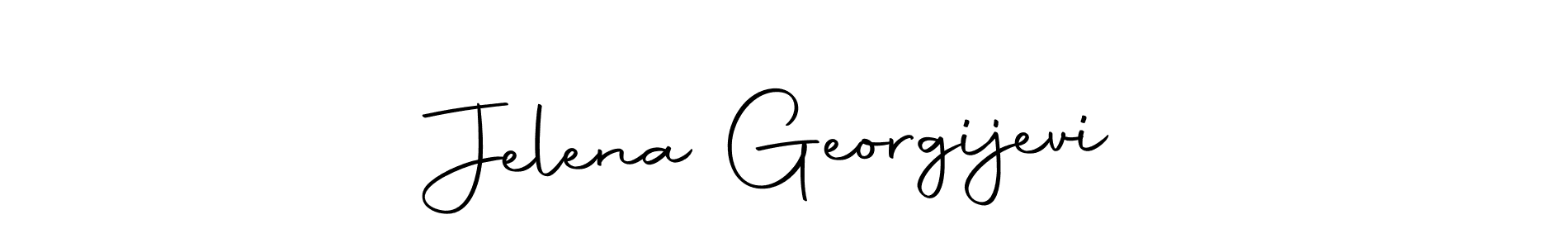 Similarly Autography-DOLnW is the best handwritten signature design. Signature creator online .You can use it as an online autograph creator for name Jelena Georgijević. Jelena Georgijević signature style 10 images and pictures png