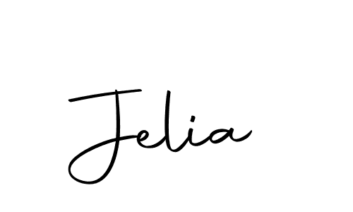 Create a beautiful signature design for name Jelia. With this signature (Autography-DOLnW) fonts, you can make a handwritten signature for free. Jelia signature style 10 images and pictures png