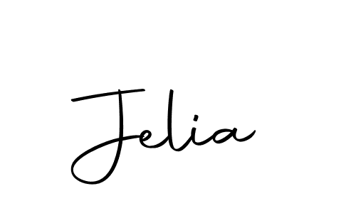 Create a beautiful signature design for name Jelia. With this signature (Autography-DOLnW) fonts, you can make a handwritten signature for free. Jelia signature style 10 images and pictures png