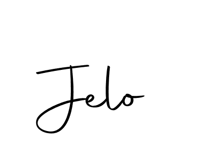 Make a beautiful signature design for name Jelo. With this signature (Autography-DOLnW) style, you can create a handwritten signature for free. Jelo signature style 10 images and pictures png