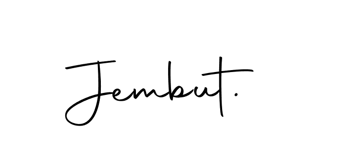 Make a beautiful signature design for name Jembut.. With this signature (Autography-DOLnW) style, you can create a handwritten signature for free. Jembut. signature style 10 images and pictures png